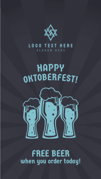 Happy Oktoberfest Instagram Story