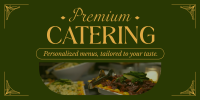 Premium Catering Twitter Post