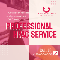 Professional HVAC Services Linkedin Post
