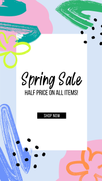 Colorful Spring Sale Instagram Story Image Preview