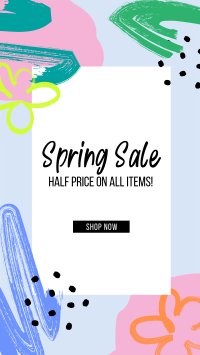 Colorful Spring Sale Instagram Story