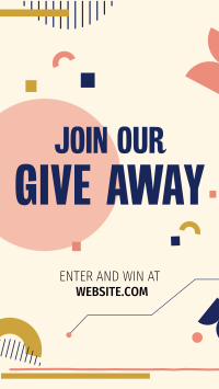 Modern Business  Giveaway TikTok Video Design