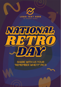 Swirly Retro Day Flyer