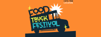 Food Truck Festival Facebook Cover Image Preview