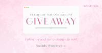 Elegant Chic Giveaway Facebook Ad