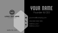 Folder Tab Business Card Design