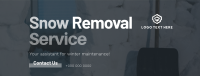 Snow Removal Assistant Facebook Cover