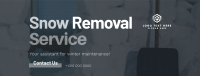 Snow Removal Assistant Facebook Cover