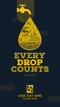 Every Drop Counts TikTok Video