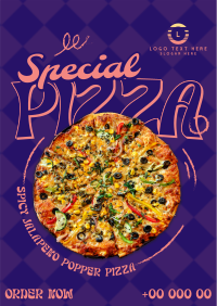 Special Retro Pizzeria Poster