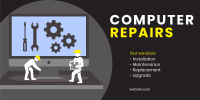 PC Repair Services Twitter Post