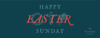 Rustic Easter Facebook Cover