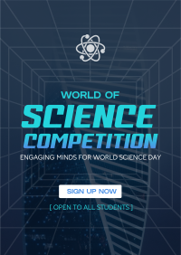  World Science Day Contest Flyer