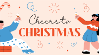 Cheers to Christmas Facebook Event Cover