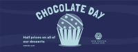 Chocolate Cupcake Facebook Cover Image Preview