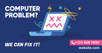 Computer Problem Repair Facebook Ad