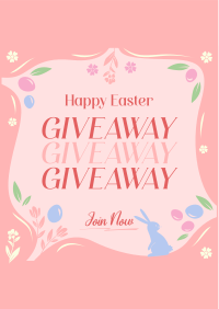 Blessed Easter Giveaway Flyer