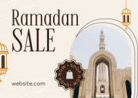 Ramadan Sale Postcard