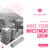 Make Your Investment Grow Linkedin Post
