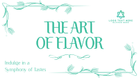 Floral Fancy Restaurant Animation