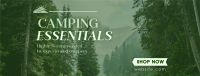 Camping Gear Facebook Cover example 4