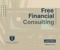 Simple Financial Consulting Facebook Post