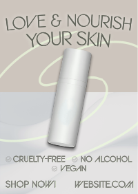 Skincare Poster example 4