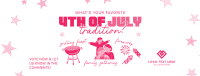 Quirky 4th of July Traditions Facebook Cover