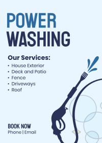 Power Wash Services Poster