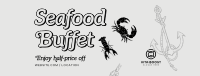 Vintage Seafood Facebook Cover Image Preview