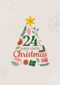 Jolly Christmas Countdown Poster