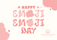 Goofy Emojis Postcard Image Preview