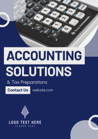 Tax Preparations Poster