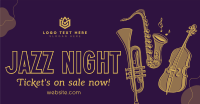 Modern Jazz Night Facebook Ad