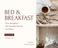 Bed and Breakfast Services Facebook Post