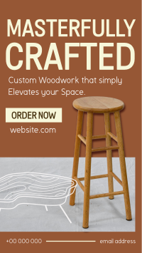 Woodworking Furniture Instagram Story