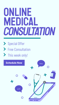 Mobile Online Consultation Instagram Reel