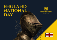 England National Day Postcard