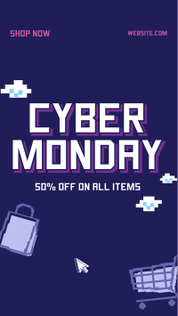 Pixel Cyber Monday Facebook Story