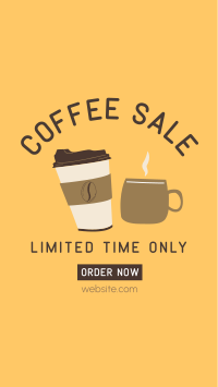 Coffee Sale Facebook Story