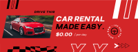 Rent Your Dream Car Facebook Cover