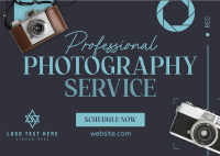 Professional Photography Postcard