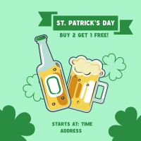 St. Patrick Pub Promo Instagram Post
