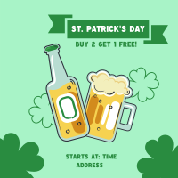 St. Patrick Pub Promo Instagram Post Image Preview