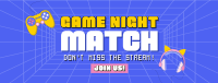 Game Night Match Facebook Cover Design
