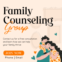 Family Counseling Group Linkedin Post