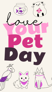 Love Your Pet Day Instagram Reel