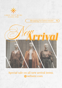 Fashion New Arrival Sale Poster