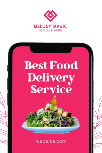 Healthy Delivery Pinterest Pin Image Preview