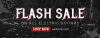 Guitar Flash Sale Facebook Cover